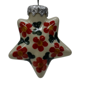 Christmas ornament STAR (A489 D20)