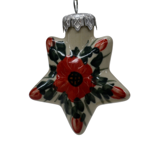 Christmas ornament STAR (A489 D15)