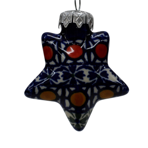 Christmas ornament STAR (A489 D1)