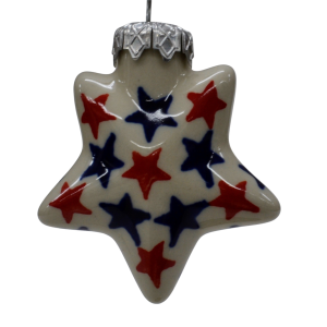 Christmas ornament STAR (A489 D47)