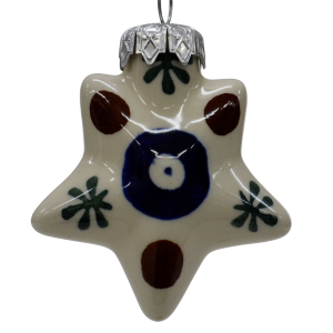 Christmas ornament STAR (A489 D24)