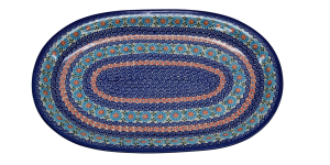 Platter oval large 38 (A153 D3)