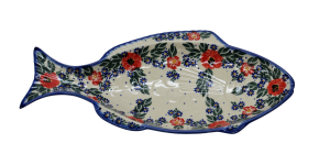 Fish baking dish small (A498 D56)