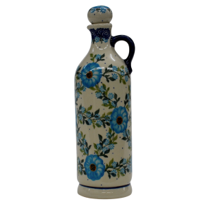 Ceramic bottle with cork large 0,8l (A67 D58)