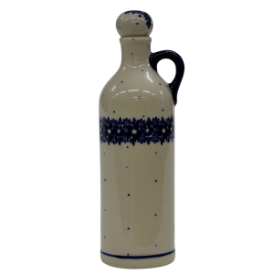 Ceramic bottle with cork small 0,6l (A64 D51)