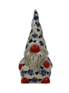 Figurka ceramiczna Krasnal Gnom Skrzat duży (A509 D89)  