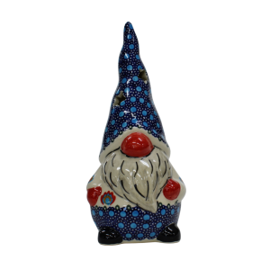 Figurka ceramiczna Krasnal Gnom Skrzat duży (A509 D82)