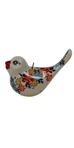 Ptaszek ceramiczny zawieszka bombka (A313 D52)    