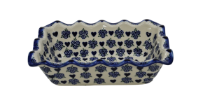 Bread loaf pan baker rectangular WAVE (A183 D89)