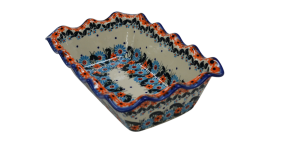 Bread loaf pan baker rectangular WAVE (A183 D91)        