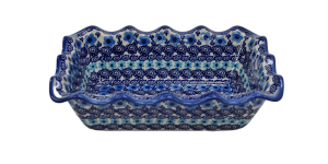 Bread loaf pan baker rectangular WAVE (A183 D98)          