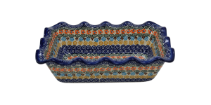 Bread loaf pan baker rectangular WAVE (A183 D5)            