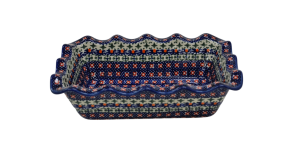 Bread loaf pan baker rectangular WAVE (A183 D21)             