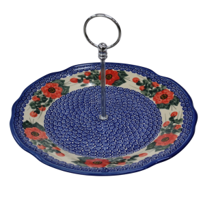 Large ceramic cake stand (A449 D15)    