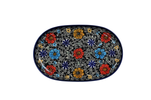 Platter oval medium (A245 D66)     