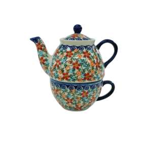 Teapot with a cup (A347 D54)
