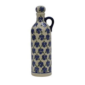 Ceramic bottle with cork small 0,6l (A64 D16)     