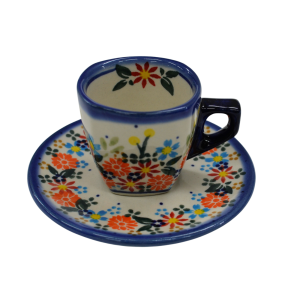Espresso cup with saucer (A517 D55)    