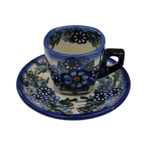 Espresso cup with saucer (A517 D7)       