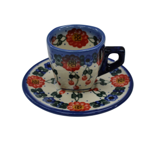 Espresso cup with saucer (A517 D10)        