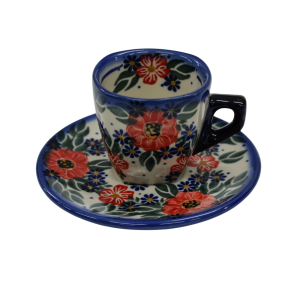 Espresso cup with saucer (A517 D56)     