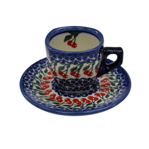 Espresso cup with saucer (A517 D29)      