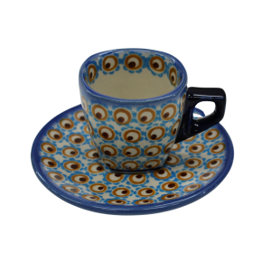 Espresso cup with saucer (A517 D71)      