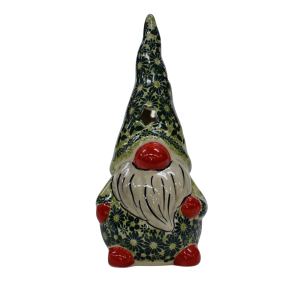 Figurka ceramiczna Krasnal Gnom Skrzat duży (A509 D49)     