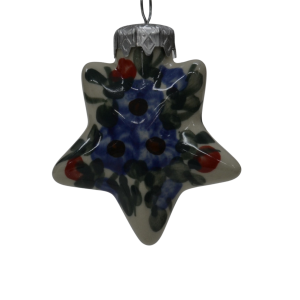Christmas ornament STAR (A489 D12)         