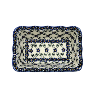 Bread loaf pan baker rectangular WAVE (A183 D6)           