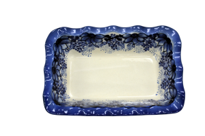 Bread loaf pan baker rectangular WAVE (A183 D118)               