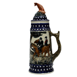 Kufel myśliwski ceramiczny z pokrywą - seria EXCLUSIVE LINE (EL-BM3)
