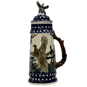 Kufel myśliwski ceramiczny z pokrywą - seria EXCLUSIVE LINE (EL-BM4) 