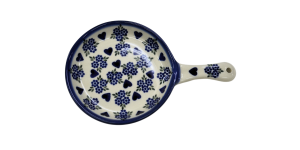 Patelnia bolesławiecka ceramiczna mała (A524 D89)    