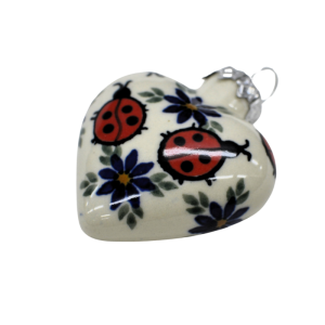 Bombka choinkowa serce (A457 D18)  