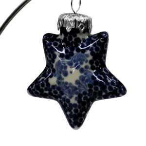Christmas ornament STAR (A489 D108)  