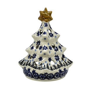 Ceramic Christmas tree lantern (A526 D85)      