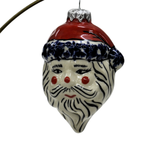 Ceramic Christmas ornament SANTA (A317 D51)        