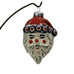 Ceramic Christmas ornament SANTA (A317 D1)             