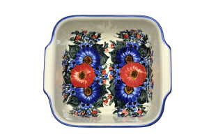 Large square dish ANDY (A186 D12)   