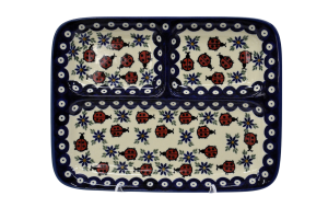 Dinner plate divided (A318 D105)   