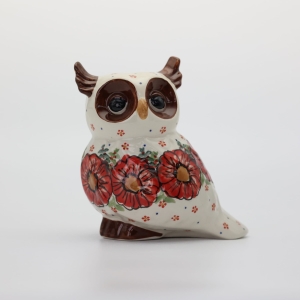 Sowa ceramiczna puchacz Henio (A533 D101)   