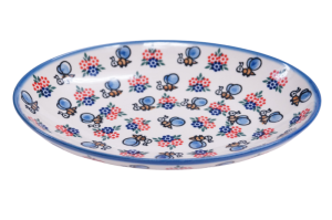 Egg shape small plattter (A408 D2)
