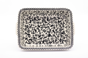 Ovenproof dish with handles (A121 D112)  
