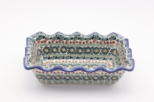 Bread loaf pan baker rectangular WAVE (A183 D48)             