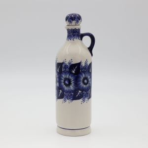 Ceramic bottle with cork large 0,8l (A67 D108)