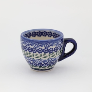 Filiżanka Bolesławiec do espresso 70 ml (A548 D75)   
