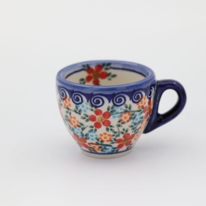 Filiżanka Bolesławiec do espresso 70 ml (A548 D54)           