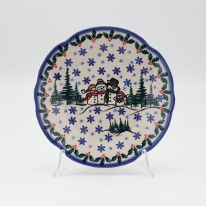 Dessert plate with relief 21.5 cm (A256 D129)