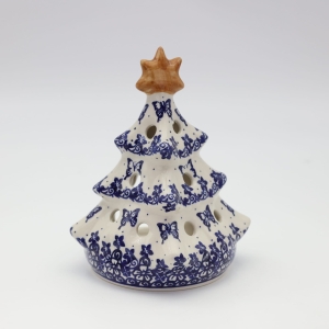 Ceramic Christmas tree lantern (A526 D17)  